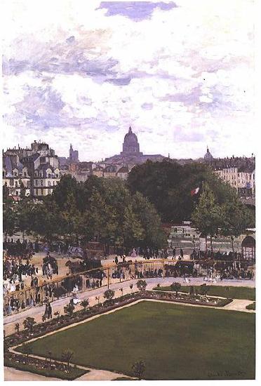 Claude Monet Garden of the Princess, Louvre oil painting picture